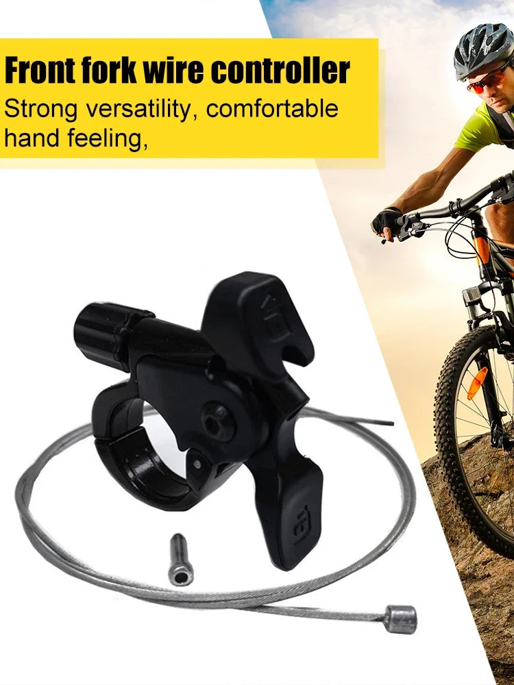 MTB Suspension Fork Remote Lockout Lever Switch with Cable