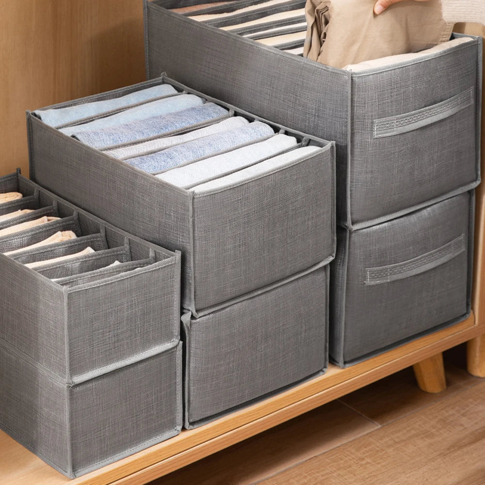 Foldable Clothes Storage Box Wardrobe Drawer Organizer