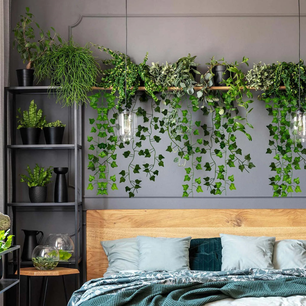 24-Strand Artificial Ivy Garland 86 FT Fake Vine Wedding Decor