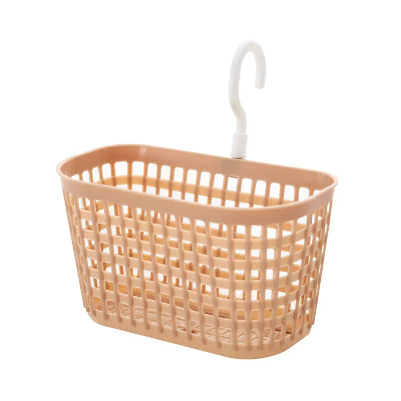 Hanging Storage Basket 360° Rotatable Hook – Kitchen & Bathroom