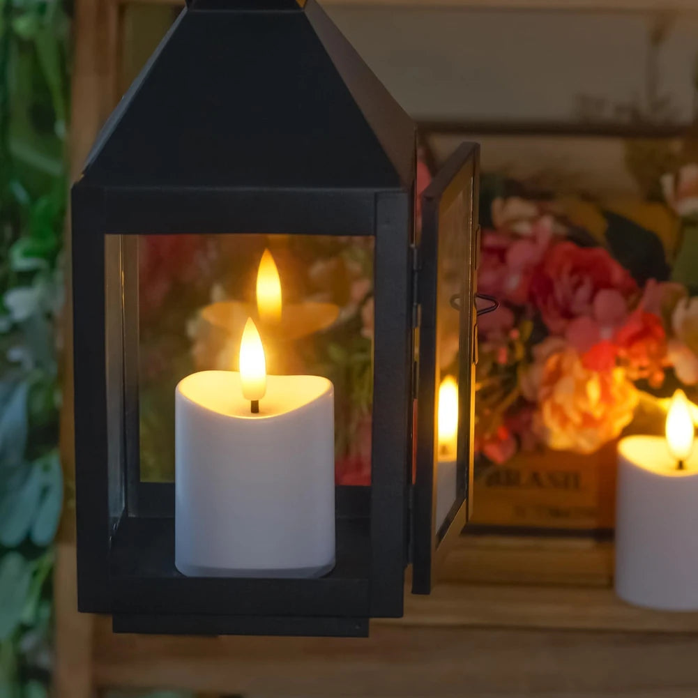 Rechargeable Flameless LED Candles with Remote – 6 Pack