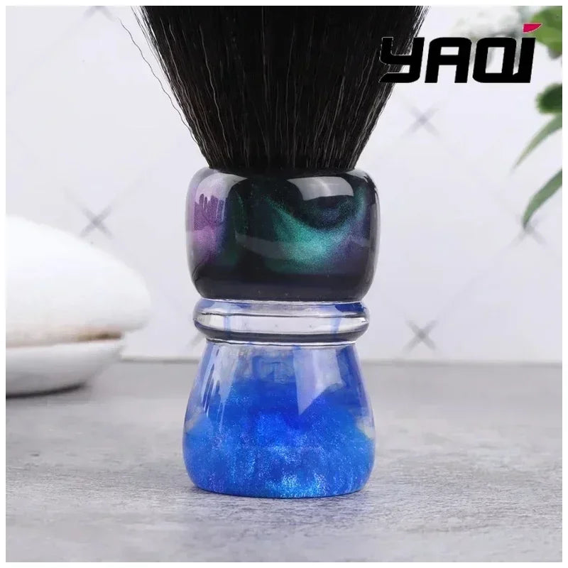 YAQI Ocean 28mm Synthetic Shaving Brush – Resin Handle
