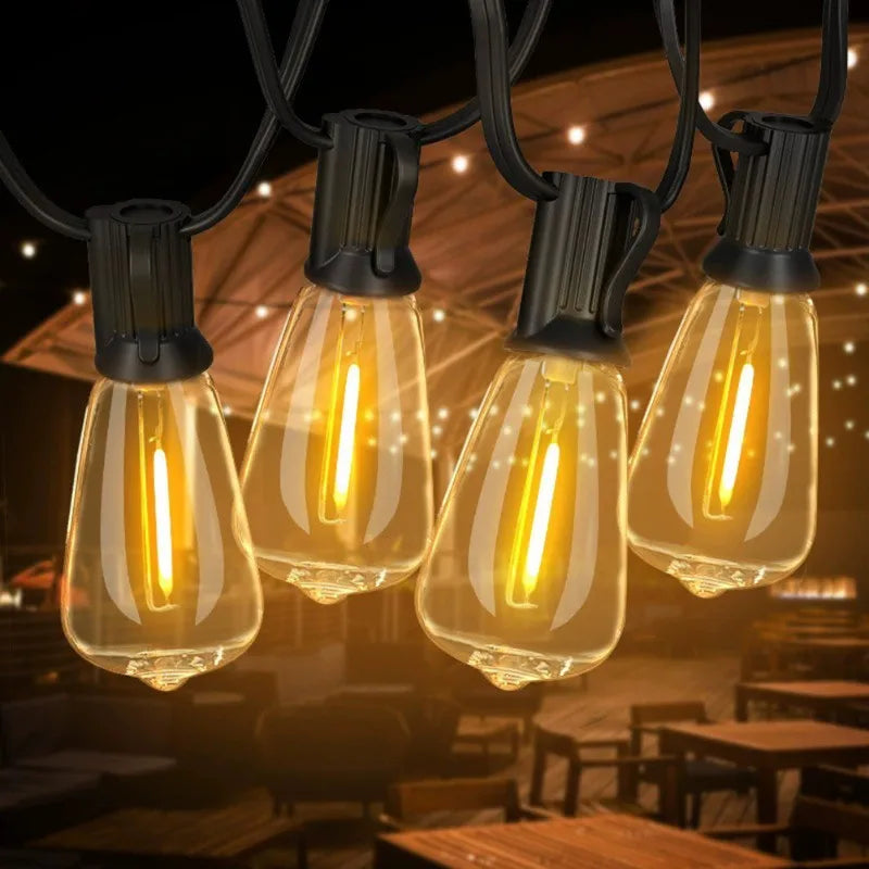 VIBE LED String Lights – Indoor & Outdoor Wedding Garden Decor
