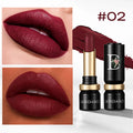 Velvet Matte Lipstick – High-Pigment Long-Lasting Waterproof