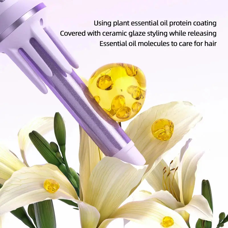 32MM Automatic Curling Iron – 3 Heat Settings, Long-Lasting Curls