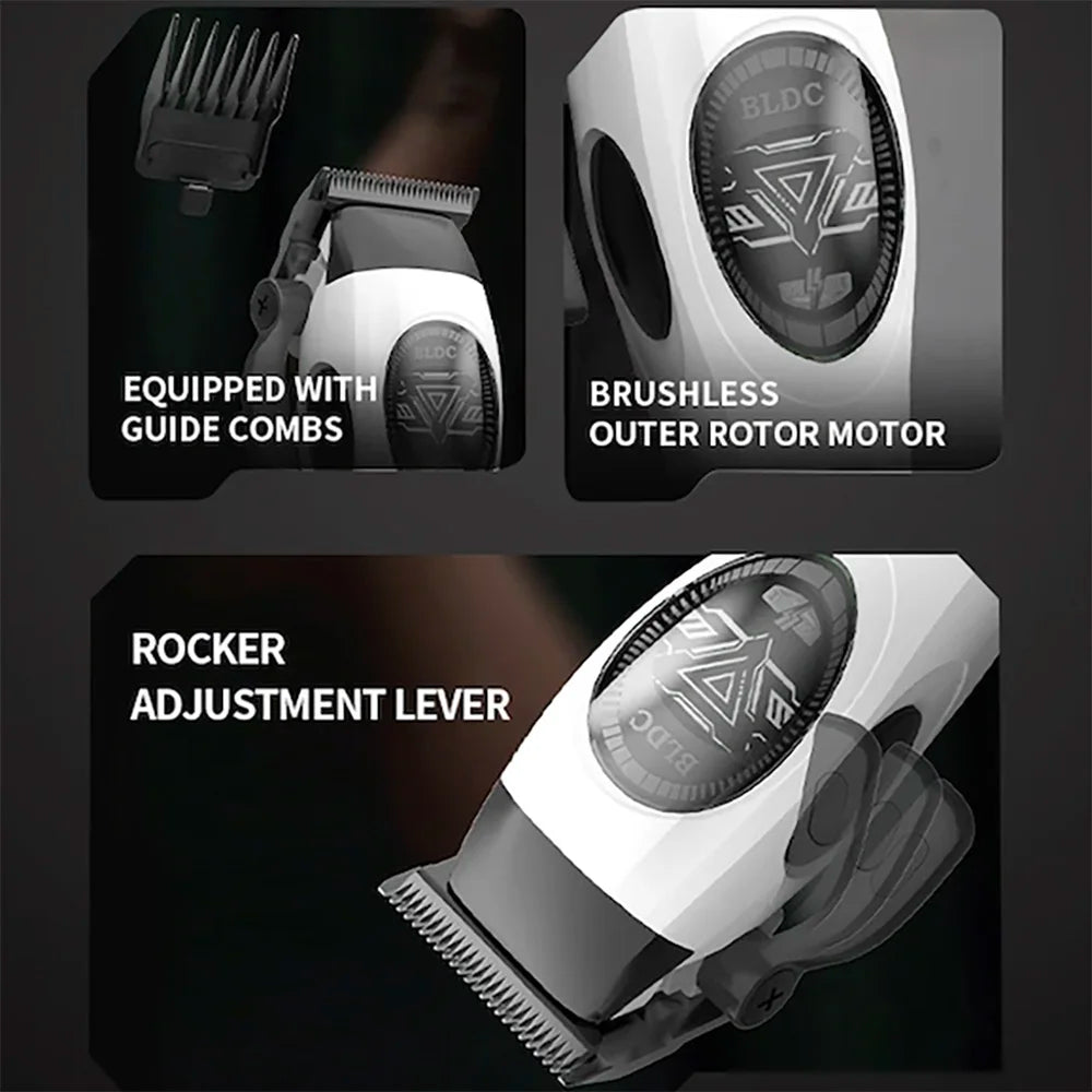 Kemei KM-1423 Brushless Hair Clipper 10000RPM Pro Trimmer