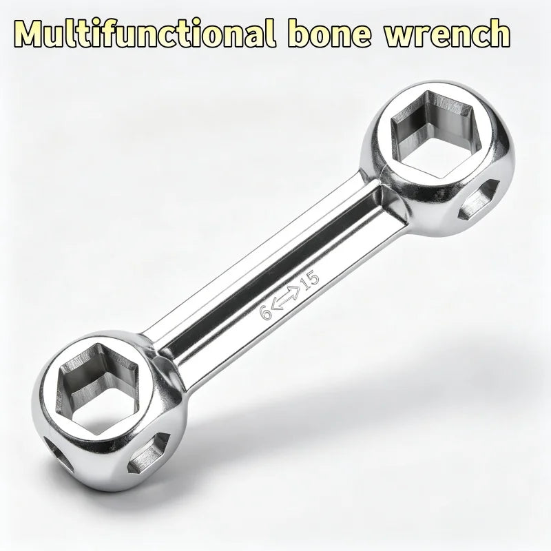 10-in-1 Bone Wrench Hex Socket Spanner | Multi-Size Tool