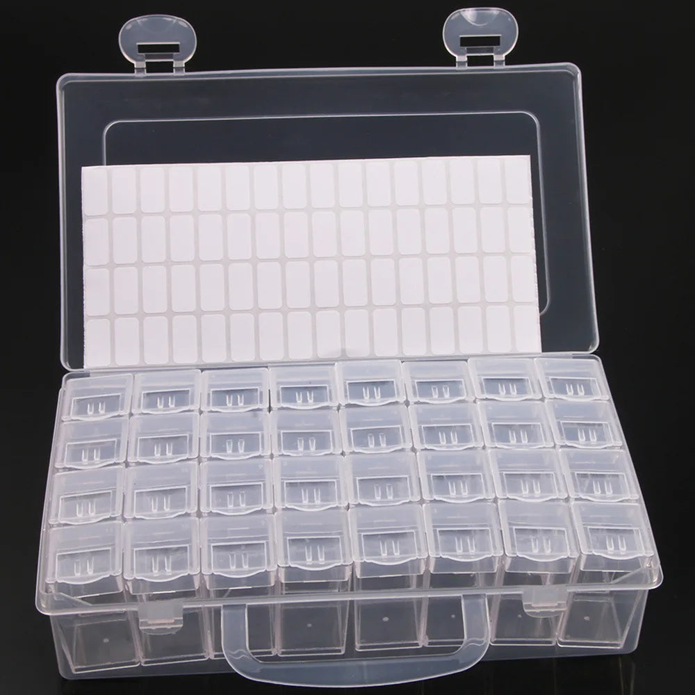 Diamond Painting Storage Box – Drill Bead Mosaic Organizer