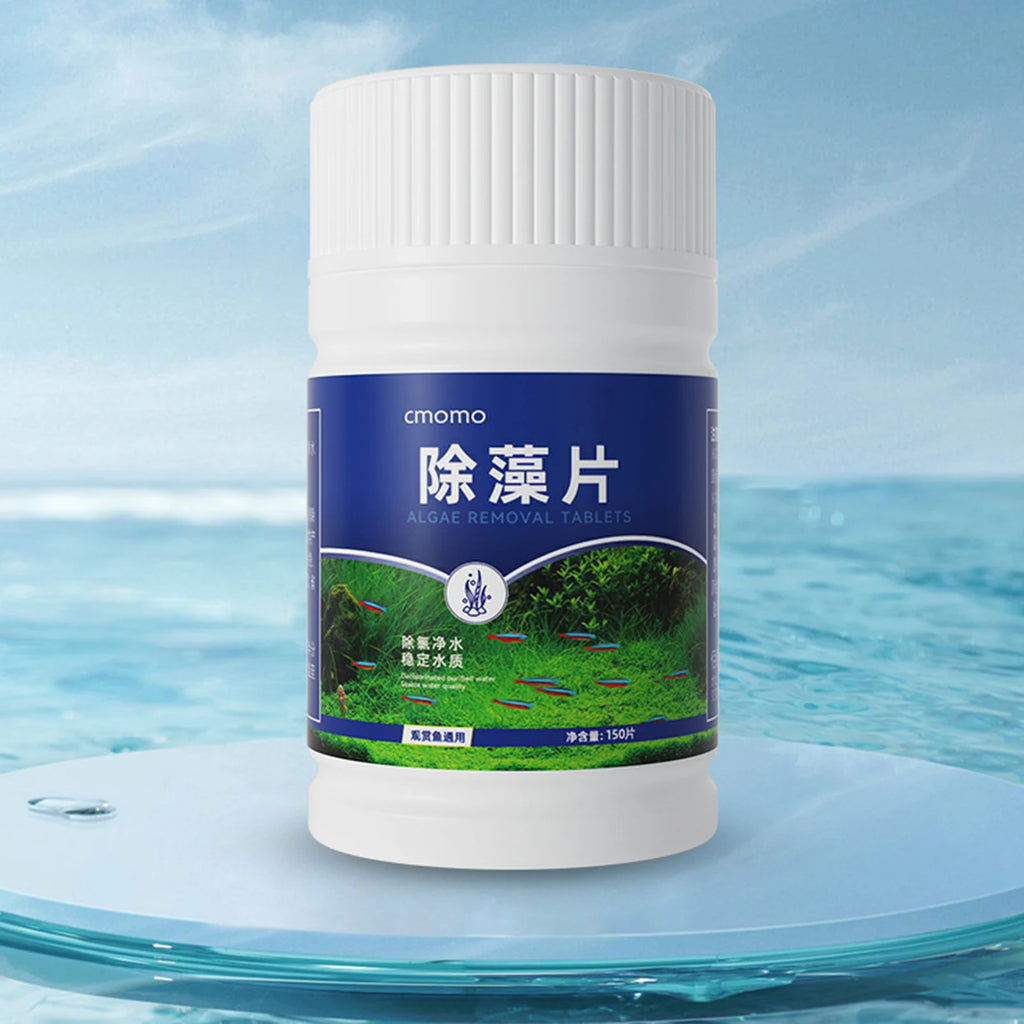 Algae Removal Tablets for Fish Tank – 150 Aquarium Cleaner Tabs
