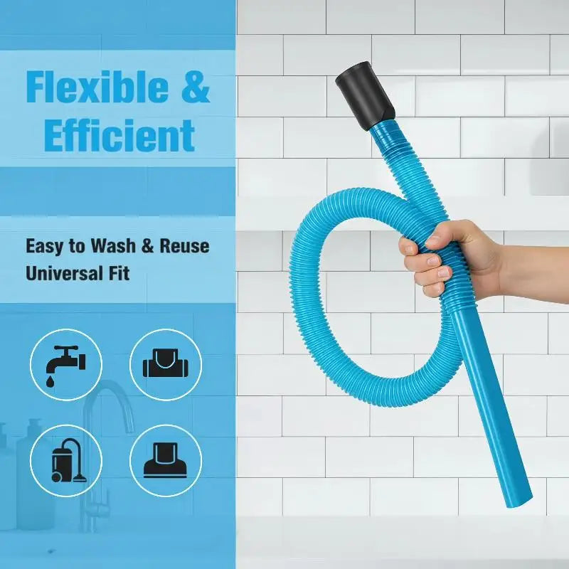 Flat Nozzle Vacuum Attachment & Cleaning Tube – Universal