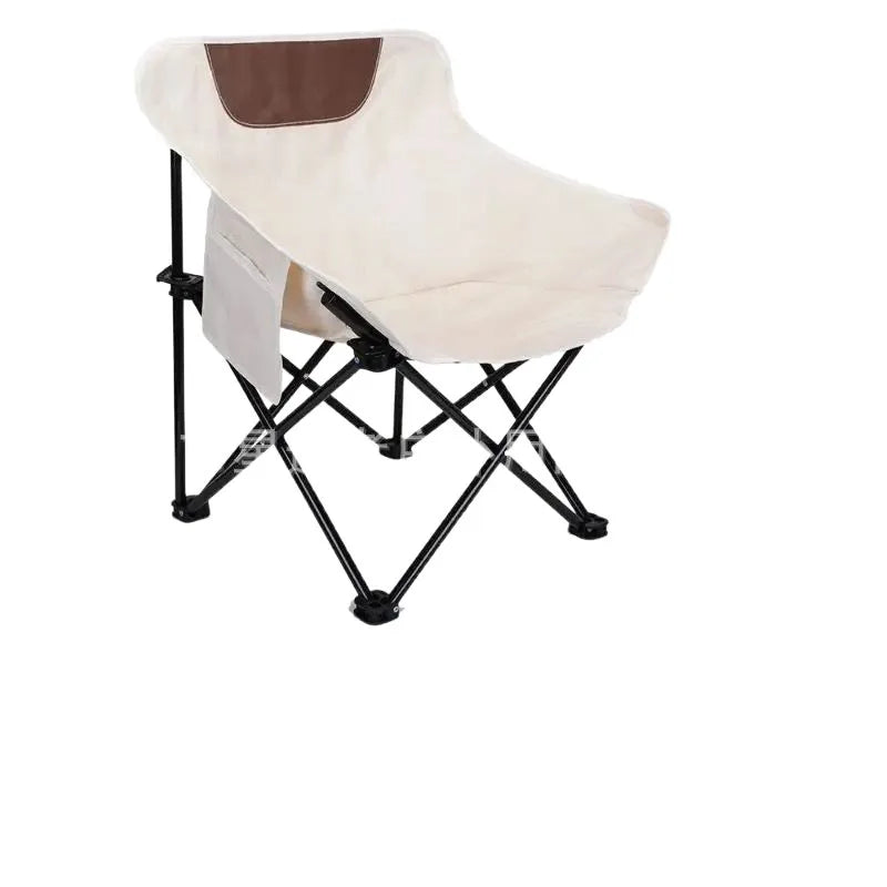 VIBE Portable Folding Moon Chair – Lightweight Camping Picnic Seat