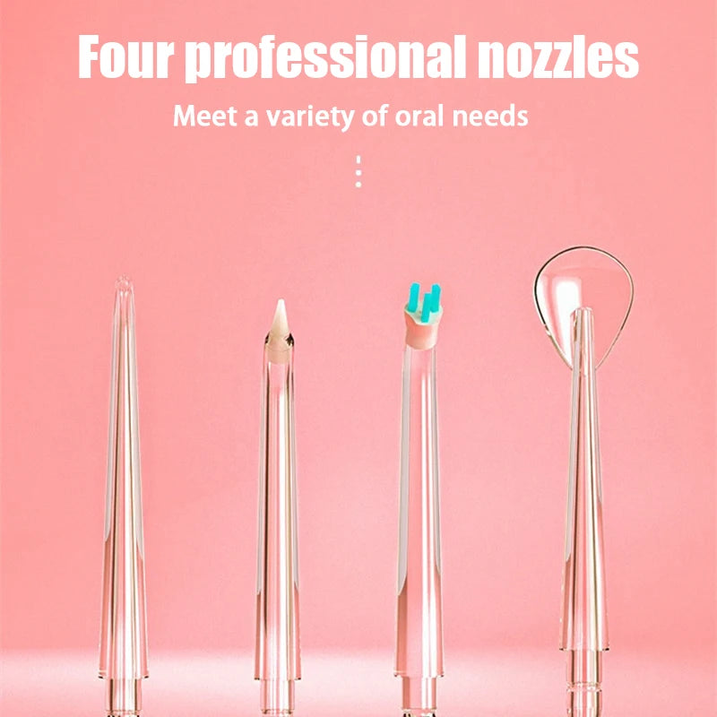 4-Pack Replacement Nozzles for Oral Irrigator Water Flosser