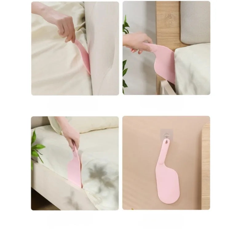Bed Sheet Organizer Set – Mattress Lifter & Sheet Stoppers