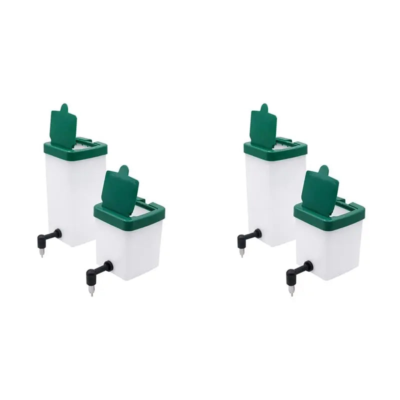 4-Pack Automatic Pet Water Bottle Dispenser for Small Animals