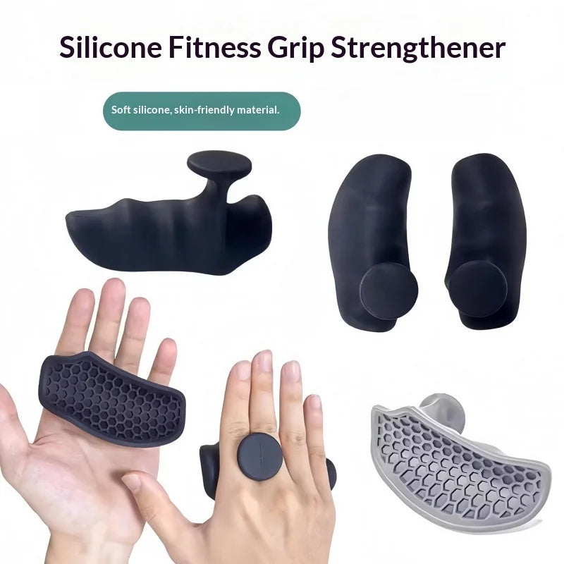 Silicone Anti-Slip Palm Grip Pads for Weight Lifting & Gym