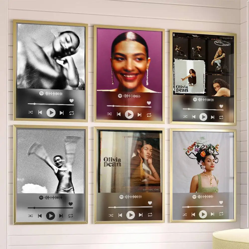 Olivia Dean Poster Wall Art Print – Modern Home Decor