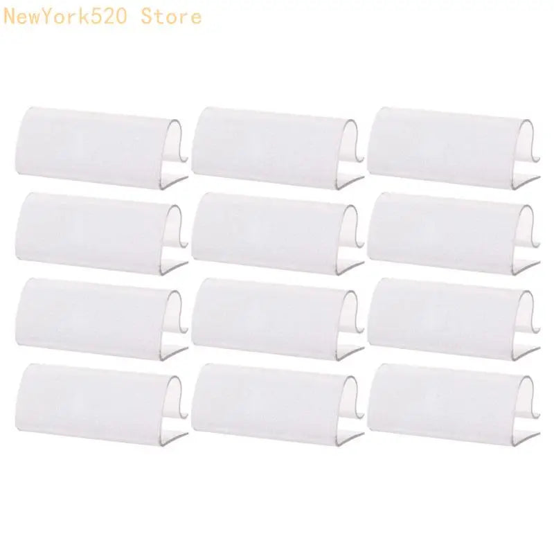 12-Pack Plastic Tablecloth Clips – Secure Table Skirt Clamps