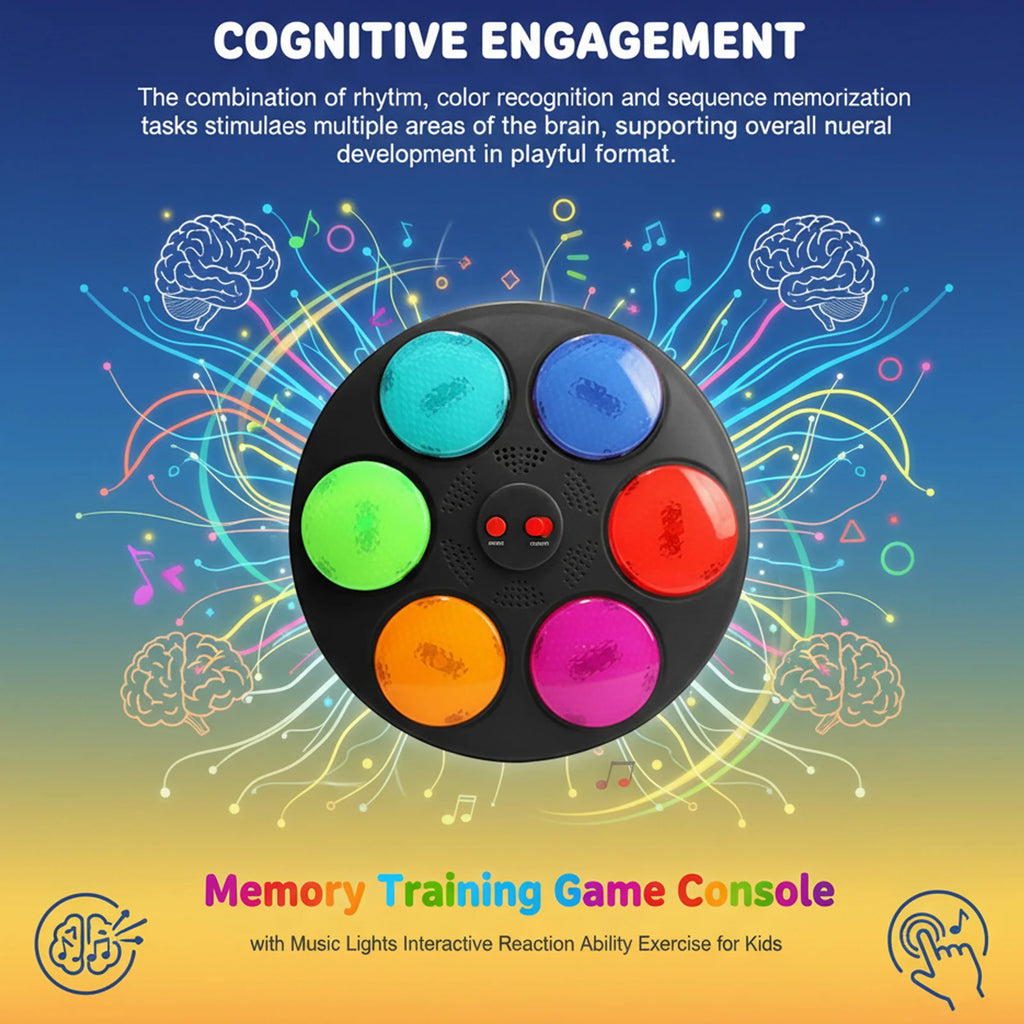 Memory Training Game Console – Interactive Toy with Lights