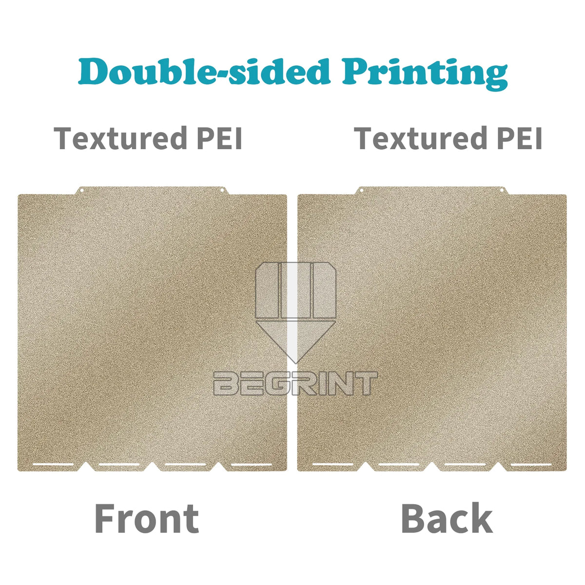 Snapmaker U1 Dual-Sided PEI Flexible Spring Steel Build Plate
