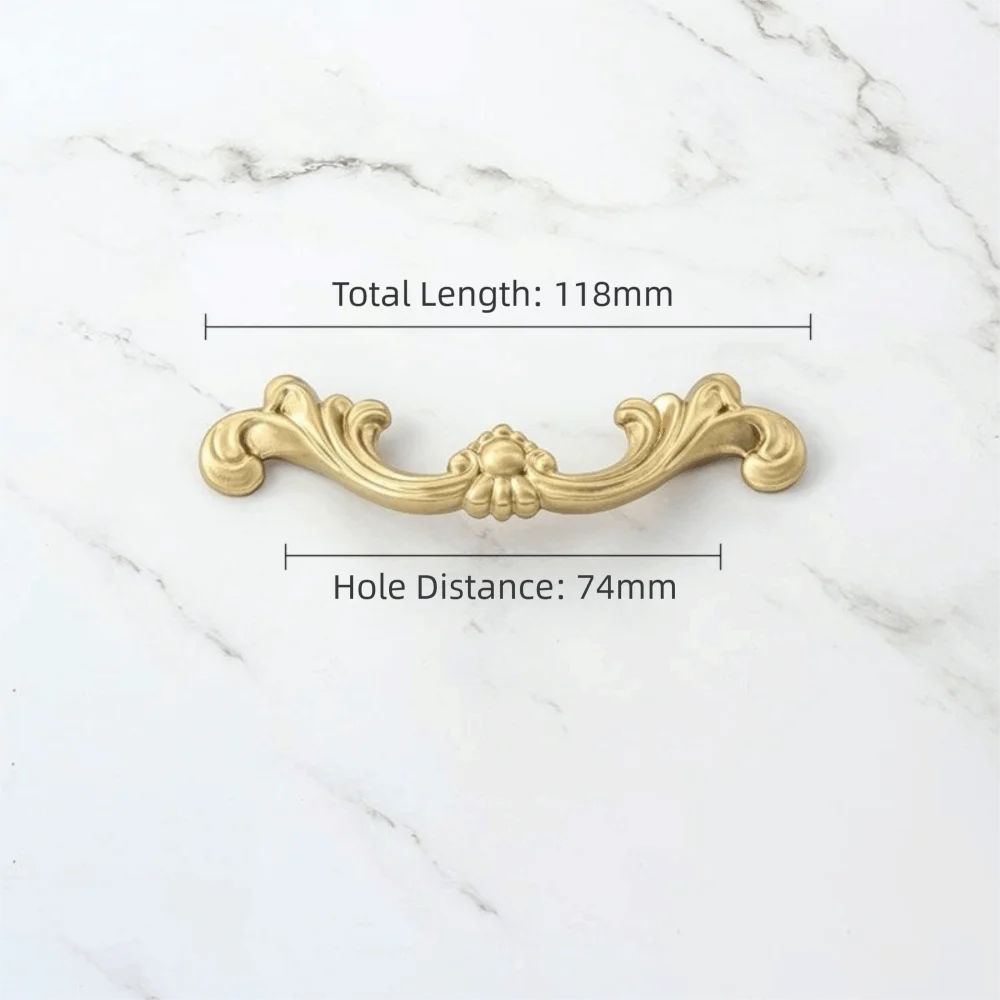 Solid Brass Cabinet Pulls Antique Bronze Brushed Finish Handles
