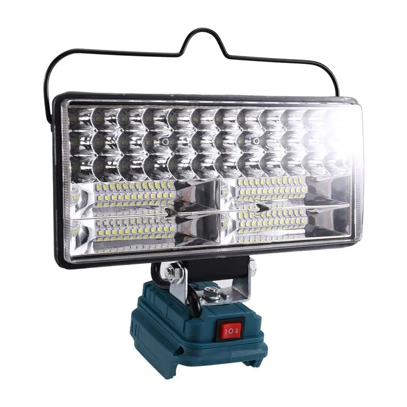8-Inch Cordless LED Work Light Dual USB 18V/14V Battery
