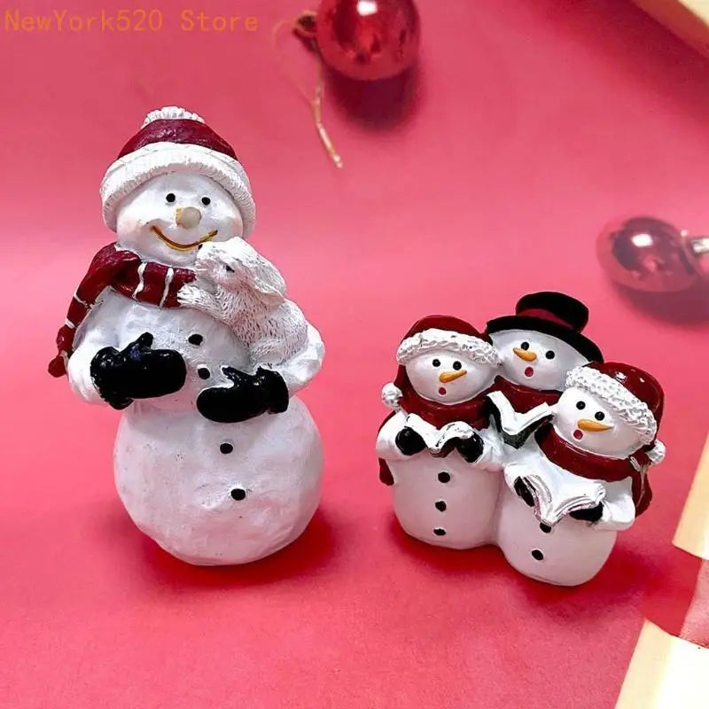3D Snowman Silicone Mold – Christmas Resin, Cake & Candy DIY
