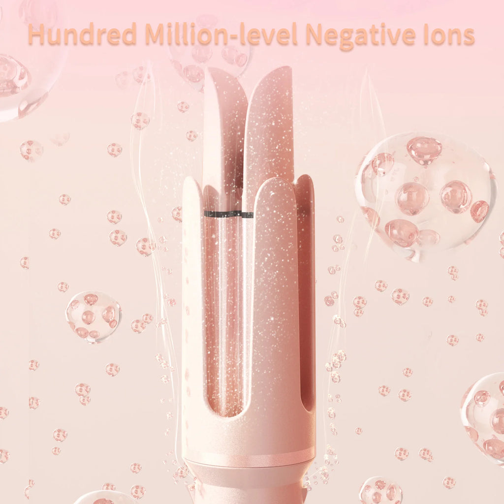 32MM Automatic Ceramic Curling Iron Wand – Negative Ion Curler