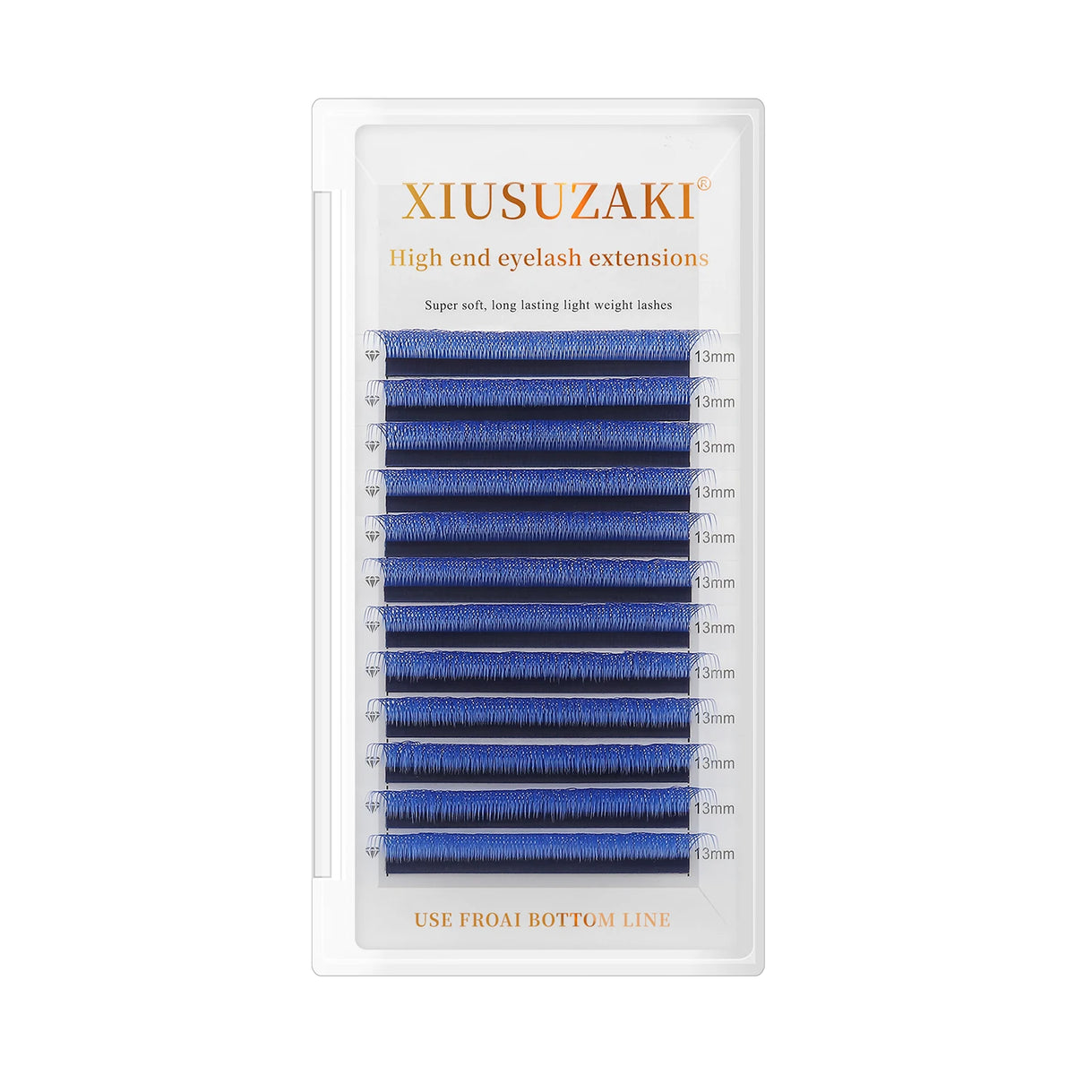 XIUSUZAKI Colorful 3D W Shape Volume Fan Lash Extensions