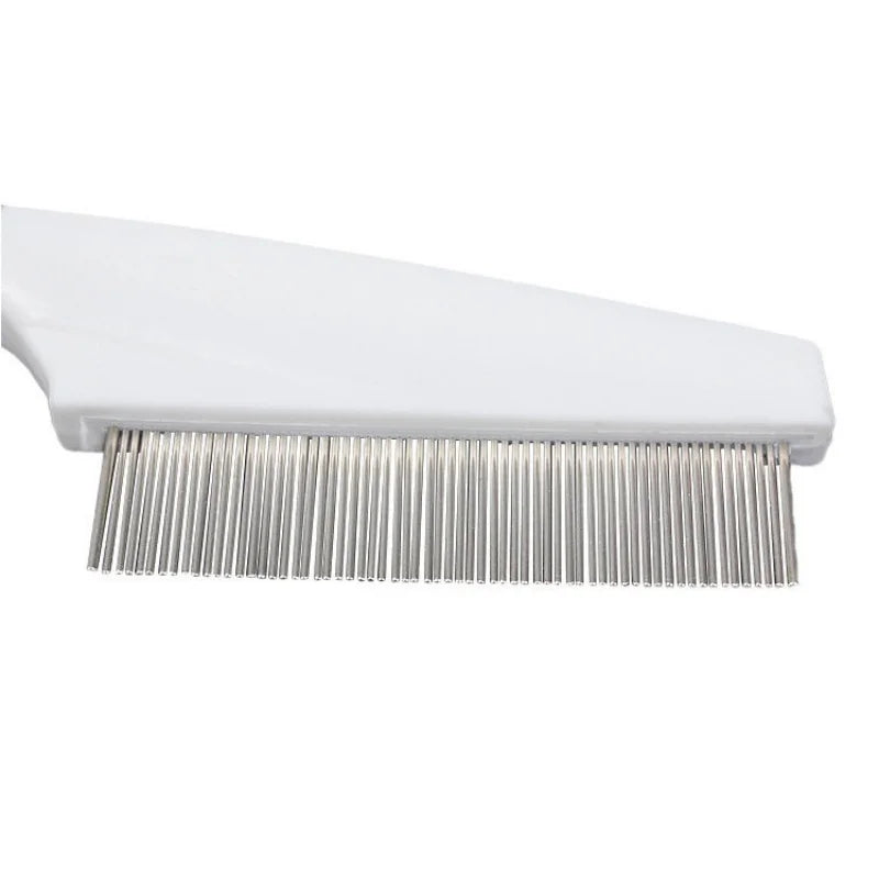 Pet Flea Comb – Fine Tooth Detangling Brush for Cats & Dogs