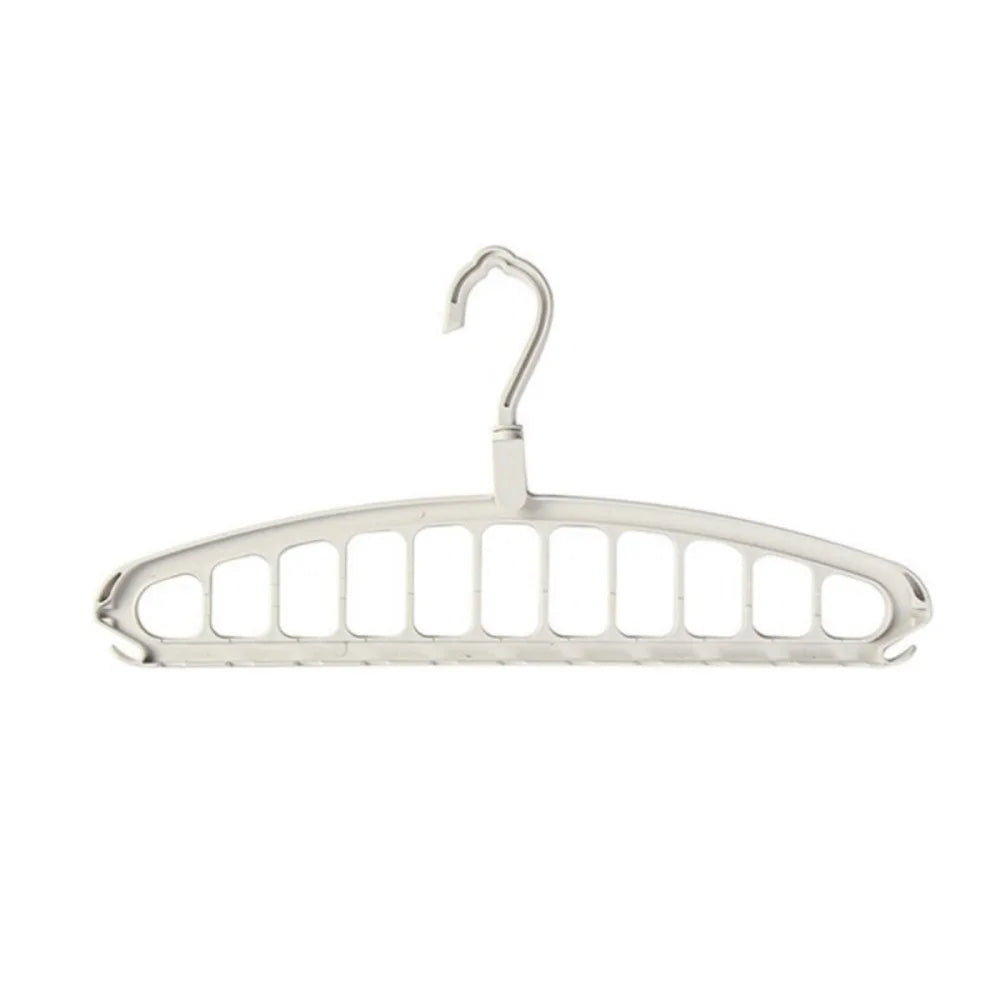 11-Slot Rotating Folding Clothes Hanger – Space Saving Closet Rack