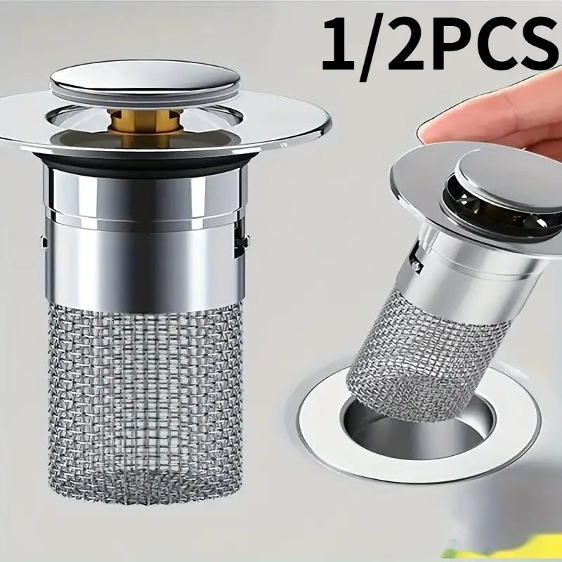Hair Catcher Drain Filter Mesh – Bathroom & Kitchen Sink