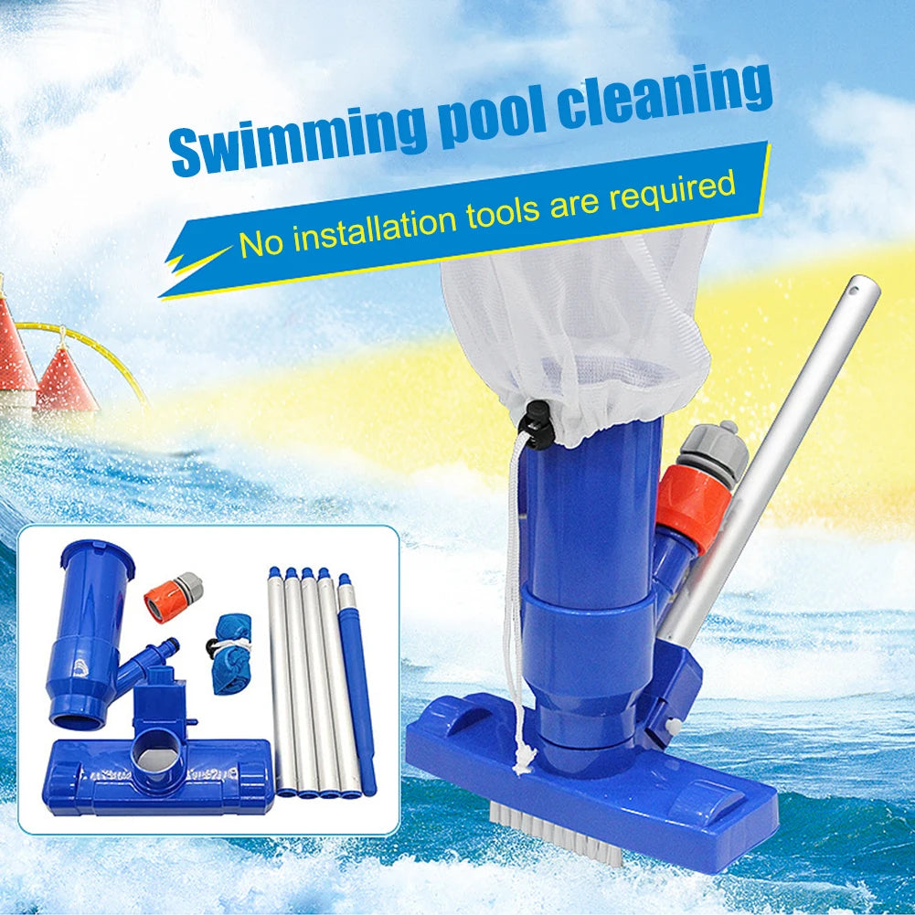 Portable Pool Vacuum Cleaner with Handle – Above Ground Pools