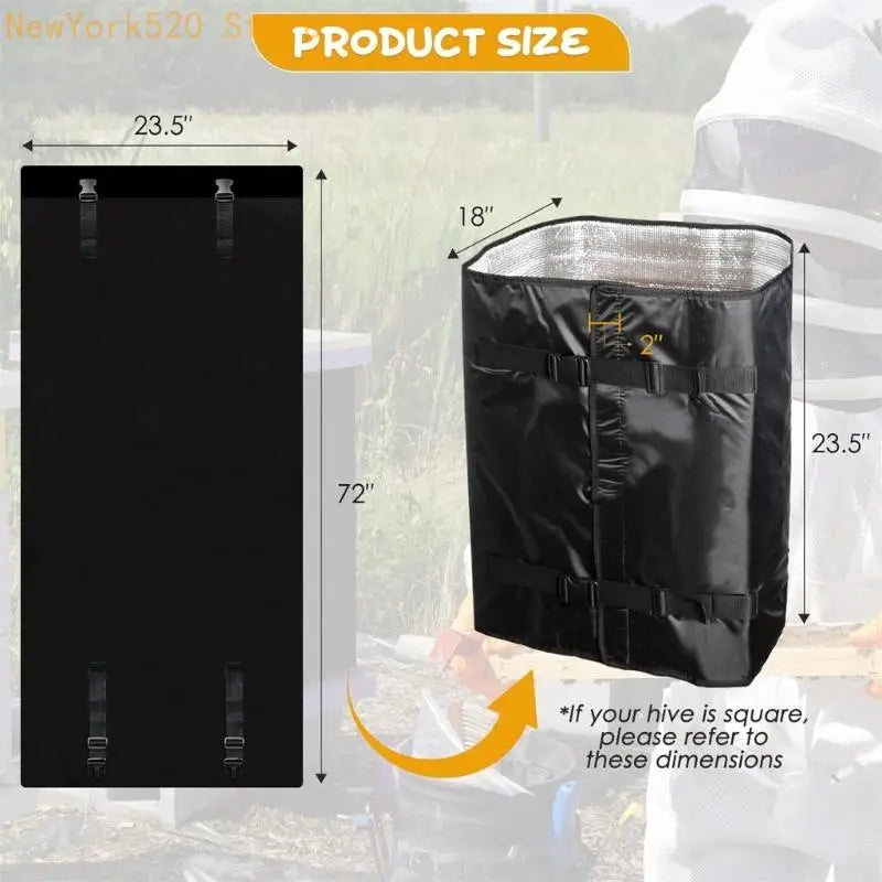 Winter Beehive Wrap – Waterproof Windproof Oxford Cloth Cover