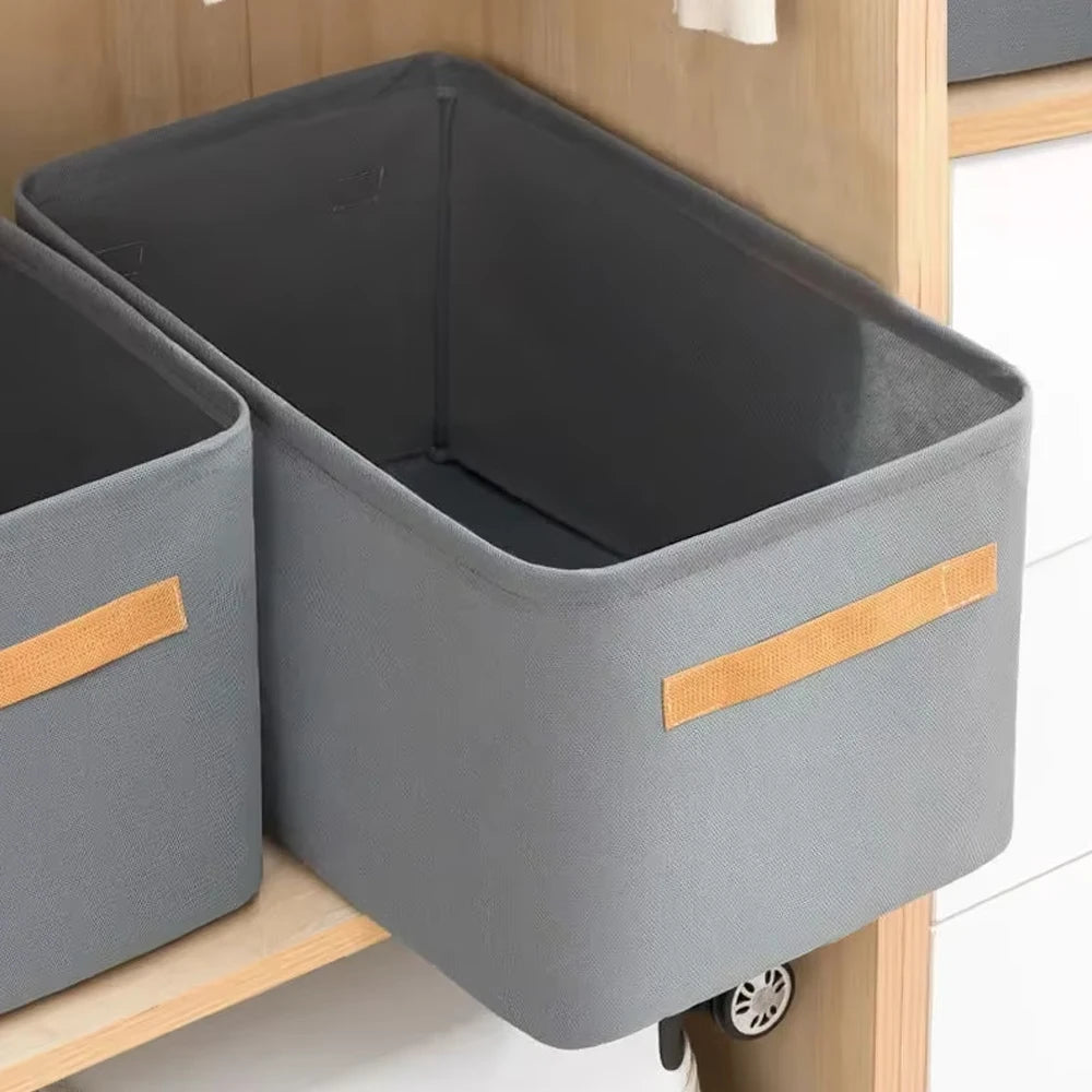 Thicken Non-Woven Clothes Storage Box & Wardrobe Organizer