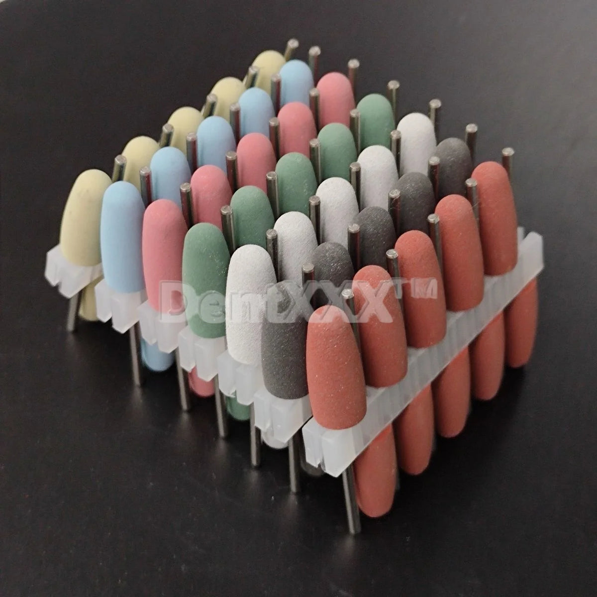 Silicone Nail Buffer Polisher Grinder – 7 Grits, Autoclavable