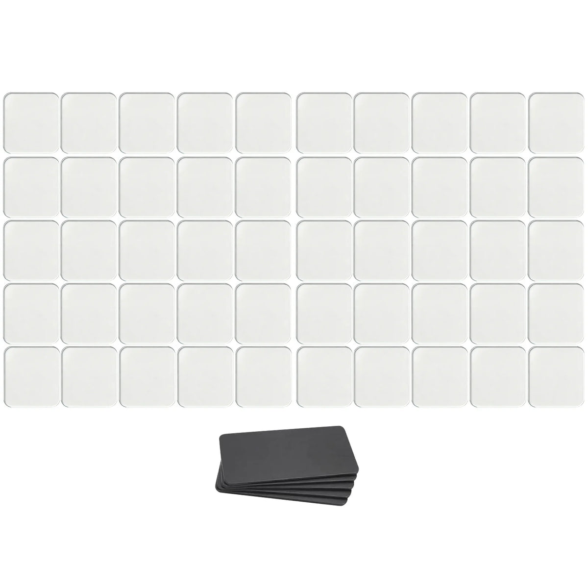 Blank Acrylic DIY Fridge Magnet Kit – 10/20/50 Pack