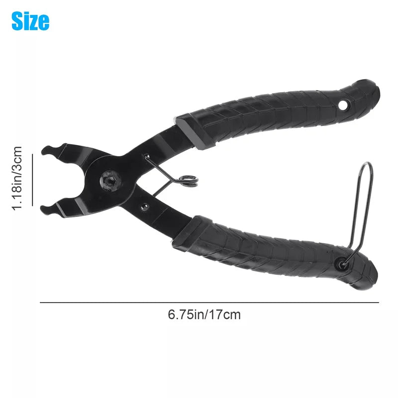2-in-1 Bike Chain Master Link Pliers – Quick Release Tool