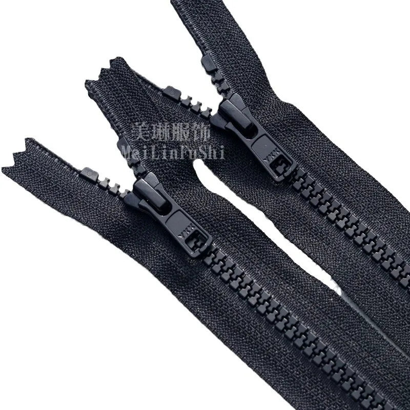 30 Pcs YKK5 Resin Closed-End Zippers 15–25 cm Nickel-Free