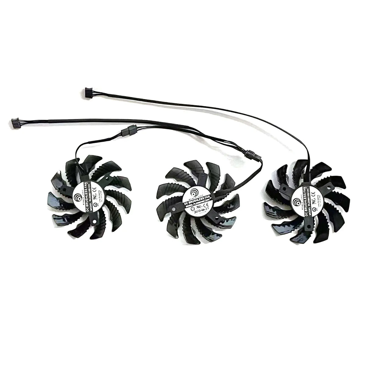 RTX 3070 Ti EAGLE OC Replacement Fan 75mm 4-Pin PLD08010S12HH