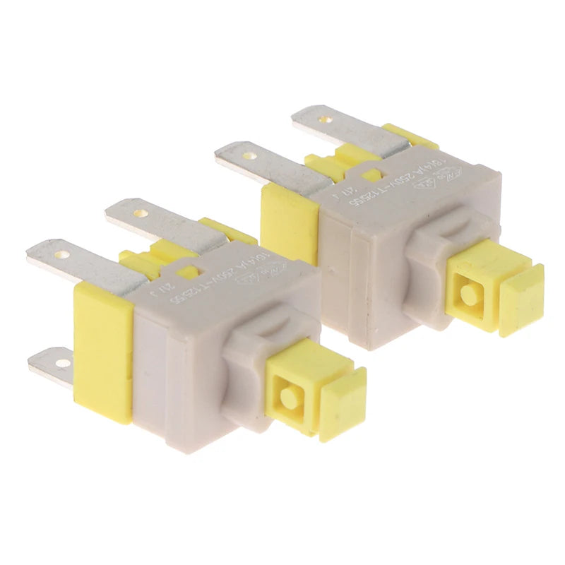 E-Switch PA512C 4-Pin Self-Locking Power Button 16A 250V