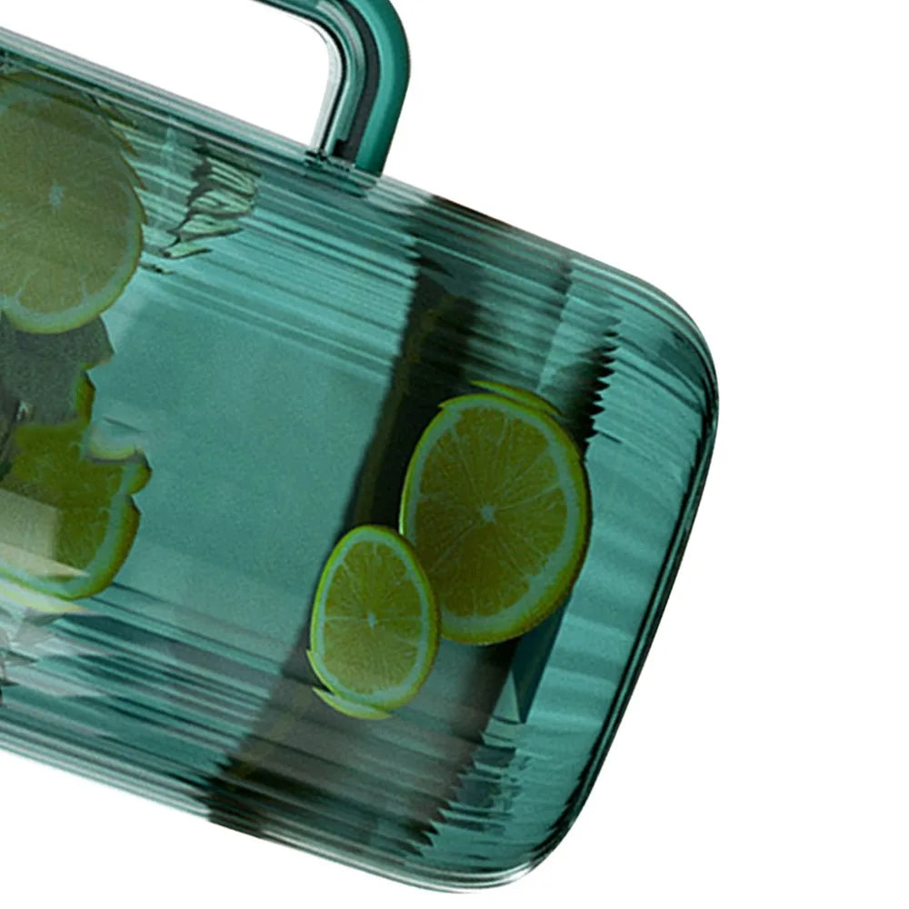 Resin Water Pitcher 2L Wide Mouth Jug Set with 4 Cups – VIBE