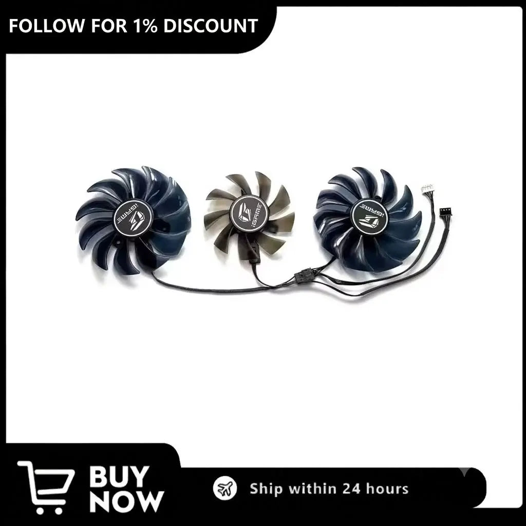 PVA080E12R GPU Fan Replacement – RTX 2080Ti 2060 GTX 1660