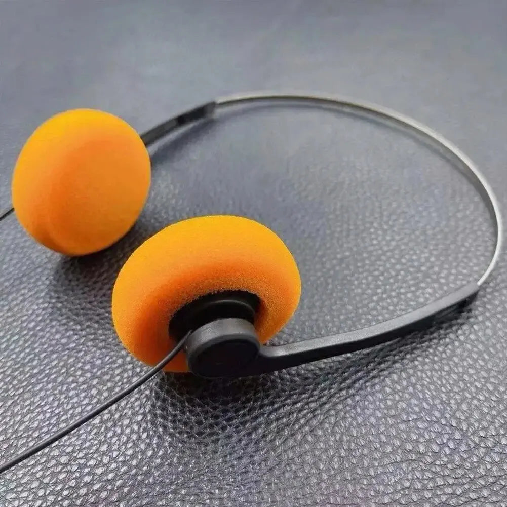 3.5MM Retro Wired Earphones – Classic Walkman Style Headphones