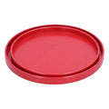 2-Pack Solid Wood Serving Tray Set – Snack & Drink Platter