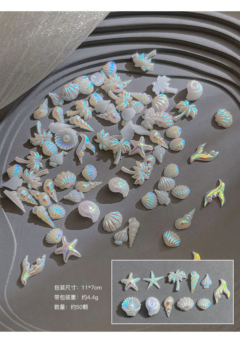 50pcs Kawaii Turtle 3D Flatback Resin Nail Art Charms DIY