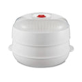 Microwave Steamer Box Multi-Layer Food-Grade PP Lid & Tray