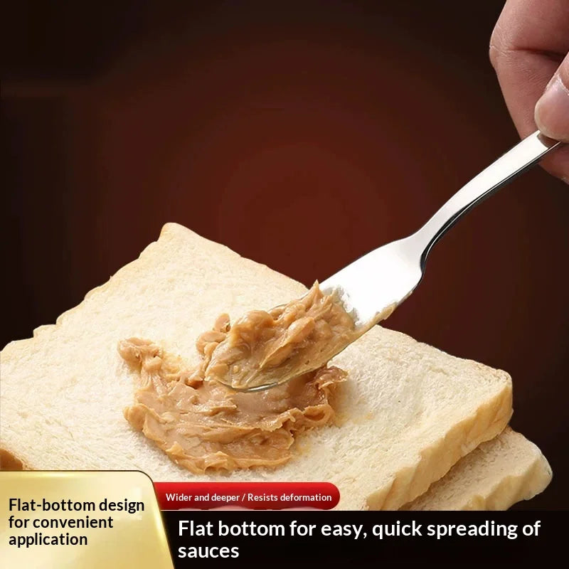 Stainless Steel Butter Spreader Knife – Cheese, Jam & Cream