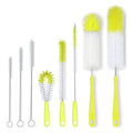 8-Piece Long Handle Cleaning Brush Set – Ergonomic Grip
