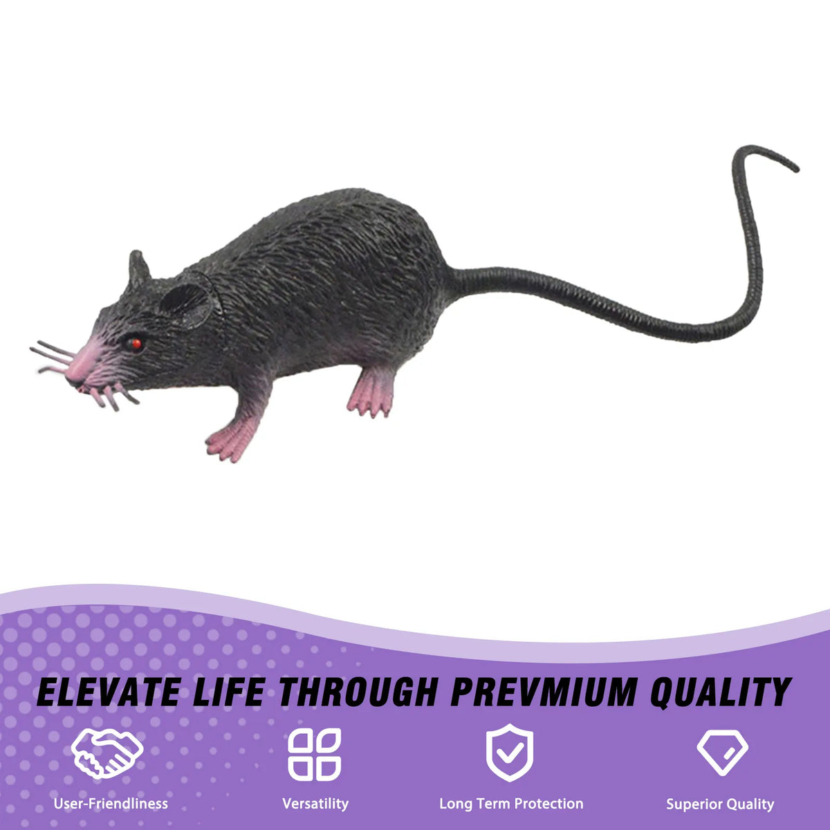 Simulated Mouse Cat Toy – Bite-Resistant Interactive Play