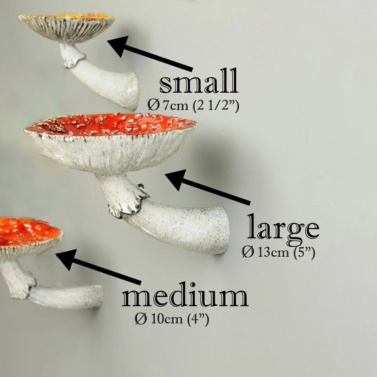 Resin Mushroom Floating Wall Shelf – Creative Home Decor